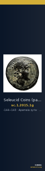 Seleucid Coins (part 2) 2015.1g — CANOA