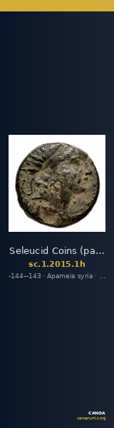 Seleucid Coins (part 2) 2015.1h — CANOA