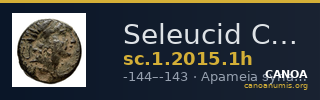 Seleucid Coins (part 2) 2015.1h — CANOA