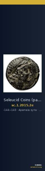 Seleucid Coins (part 2) 2015.2e — CANOA