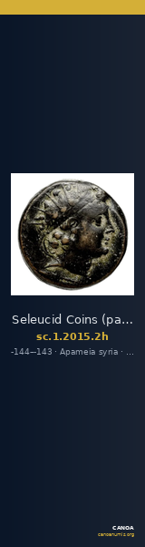 Seleucid Coins (part 2) 2015.2h — CANOA