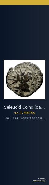 Seleucid Coins (part 2) 2017a — CANOA