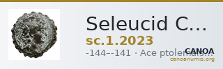 Seleucid Coins (part 2) 2023 — CANOA