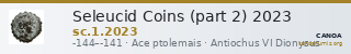 Seleucid Coins (part 2) 2023 — CANOA