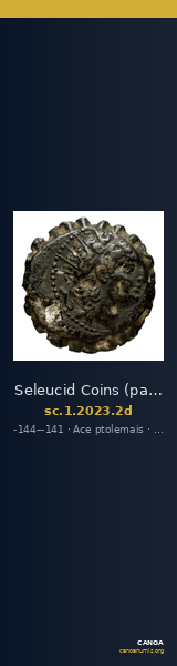 Seleucid Coins (part 2) 2023.2d — CANOA