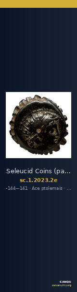 Seleucid Coins (part 2) 2023.2e — CANOA