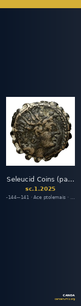 Seleucid Coins (part 2) 2025 — CANOA