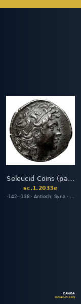 Seleucid Coins (part 2) 2033e — CANOA
