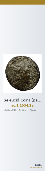Seleucid Coins (part 2) 2034.2a — CANOA