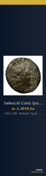 Seleucid Coins (part 2) 2034.2a — CANOA