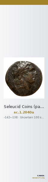 Seleucid Coins (part 2) 2040a — CANOA