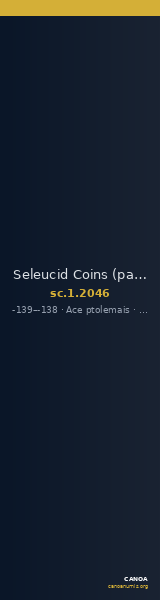 Seleucid Coins (part 2) 2046 — CANOA