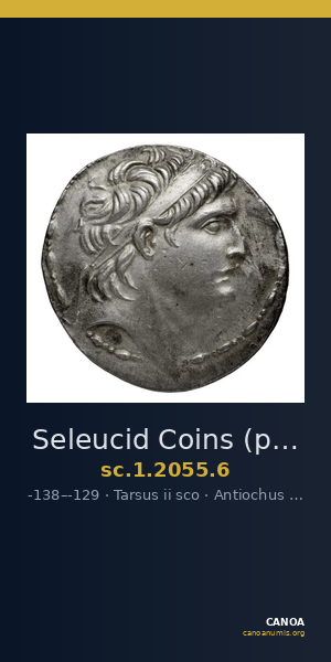 Seleucid Coins (part 2) 2055.6 — CANOA