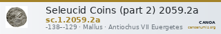 Seleucid Coins (part 2) 2059.2a — CANOA
