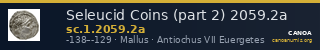 Seleucid Coins (part 2) 2059.2a — CANOA