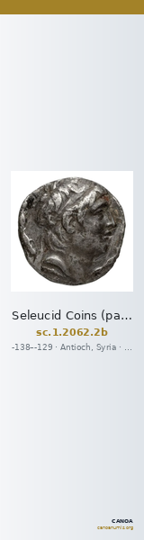 Seleucid Coins (part 2) 2062.2b — CANOA