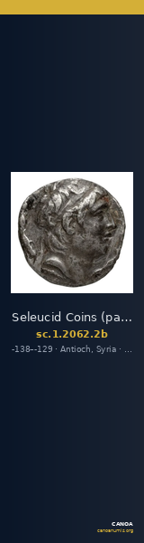Seleucid Coins (part 2) 2062.2b — CANOA