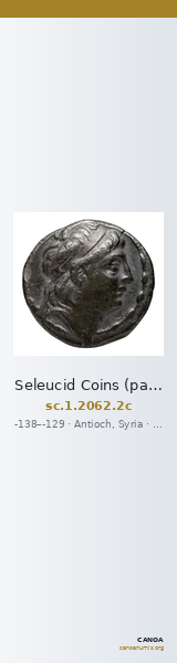Seleucid Coins (part 2) 2062.2c — CANOA