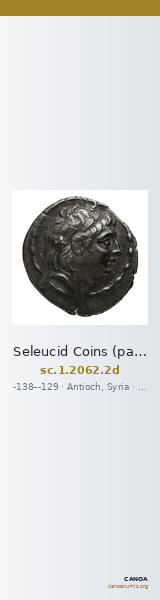 Seleucid Coins (part 2) 2062.2d — CANOA