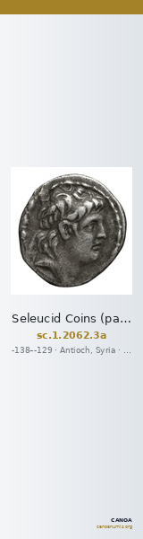 Seleucid Coins (part 2) 2062.3a — CANOA