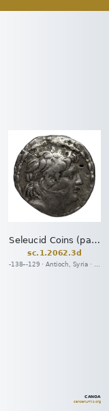 Seleucid Coins (part 2) 2062.3d — CANOA