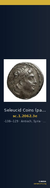 Seleucid Coins (part 2) 2062.3e — CANOA