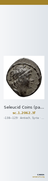 Seleucid Coins (part 2) 2062.3f — CANOA