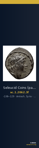 Seleucid Coins (part 2) 2062.3f — CANOA