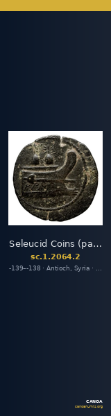 Seleucid Coins (part 2) 2064.2 — CANOA