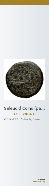 Seleucid Coins (part 2) 2064.6 — CANOA