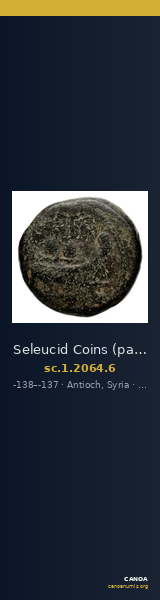 Seleucid Coins (part 2) 2064.6 — CANOA