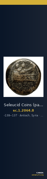 Seleucid Coins (part 2) 2064.8 — CANOA
