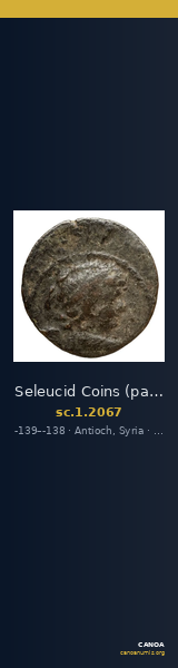 Seleucid Coins (part 2) 2067 — CANOA