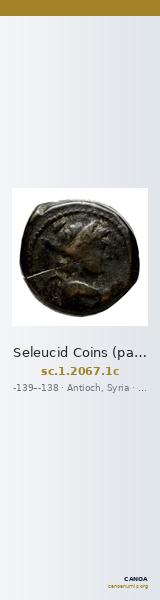 Seleucid Coins (part 2) 2067.1c — CANOA