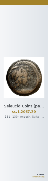 Seleucid Coins (part 2) 2067.20 — CANOA