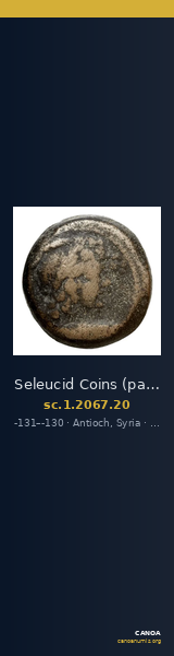 Seleucid Coins (part 2) 2067.20 — CANOA