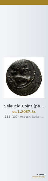 Seleucid Coins (part 2) 2067.3c — CANOA