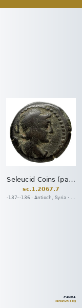 Seleucid Coins (part 2) 2067.7 — CANOA