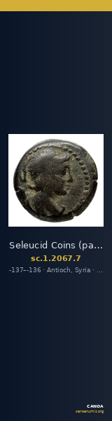 Seleucid Coins (part 2) 2067.7 — CANOA