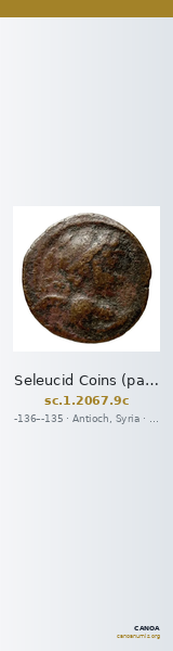 Seleucid Coins (part 2) 2067.9c — CANOA
