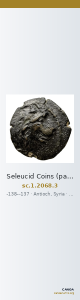 Seleucid Coins (part 2) 2068.3 — CANOA