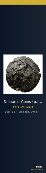 Seleucid Coins (part 2) 2068.3 — CANOA