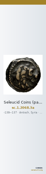 Seleucid Coins (part 2) 2068.3a — CANOA