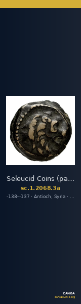 Seleucid Coins (part 2) 2068.3a — CANOA