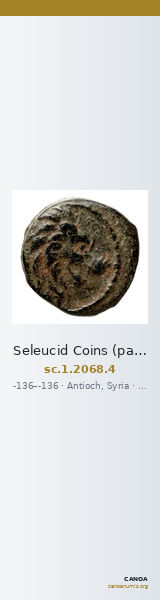 Seleucid Coins (part 2) 2068.4 — CANOA