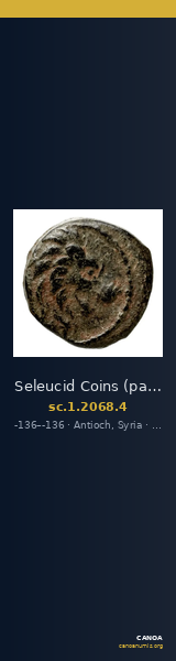 Seleucid Coins (part 2) 2068.4 — CANOA