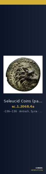 Seleucid Coins (part 2) 2068.4a — CANOA