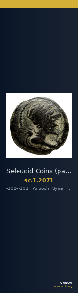 Seleucid Coins (part 2) 2071 — CANOA