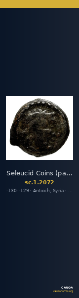 Seleucid Coins (part 2) 2072 — CANOA
