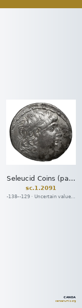 Seleucid Coins (part 2) 2091 — CANOA